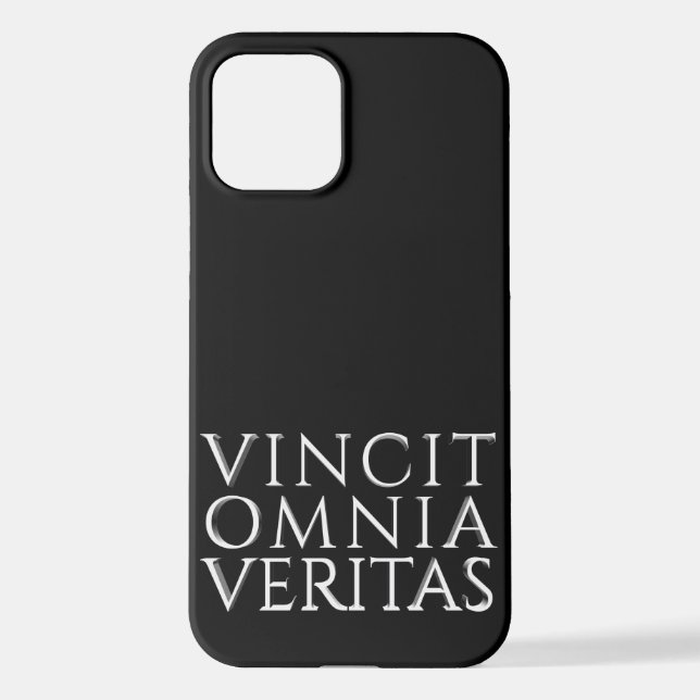 VINCIT OMNIA VERITAS iPhone CASE (Back)