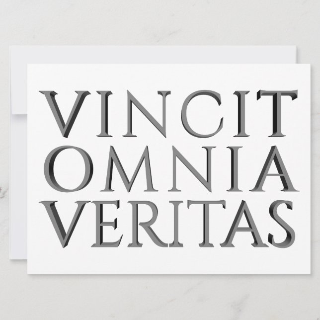 VINCIT OMNIA VERITAS - Light (Front)