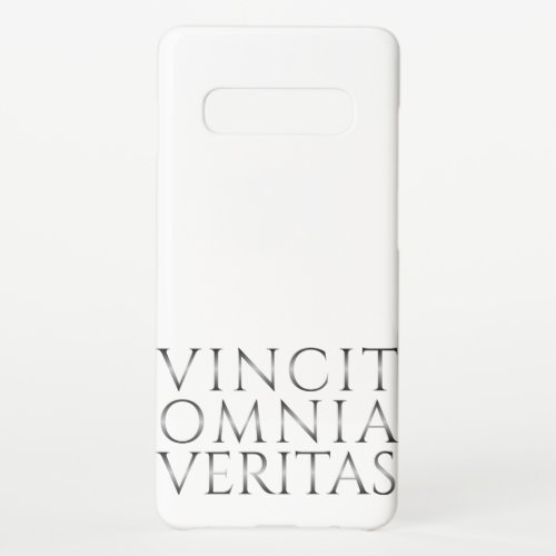 VINCIT OMNIA VERITAS SAMSUNG GALAXY S10 CASE