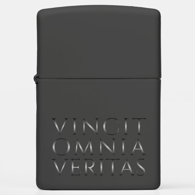 VINCIT OMNIA VERITAS ZIPPO LIGHTER (Front)