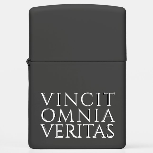 VINCIT OMNIA VERITAS ZIPPO LIGHTER (Front)