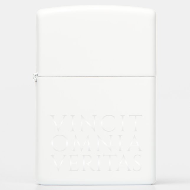 VINCIT OMNIA VERITAS ZIPPO LIGHTER (Front)