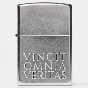 VINCIT OMNIA VERITAS ZIPPO LIGHTER