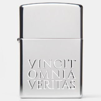 VINCIT OMNIA VERITAS ZIPPO LIGHTER