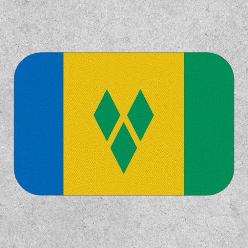 Vincy Flag Flag of Saint Vincent  the Grenadines Patch