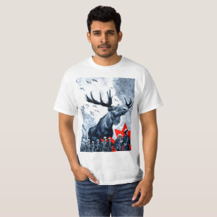 Vindictive Canadian Moose Overlord T T-Shirt