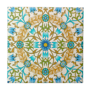 Vine by William Morris, Vintage Textile Art Ceramic Tile