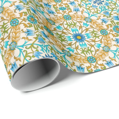 Vine by William Morris, Vintage Textile Art Wrapping Paper