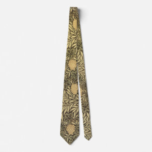 Vine by William Morris, Vintage Textile Patterns Tie