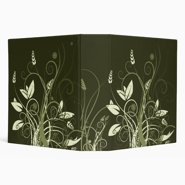 Vine Flourish 2" Binder by Heard_ (Background)