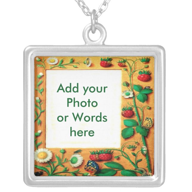 Vine Frame Necklace (Front)