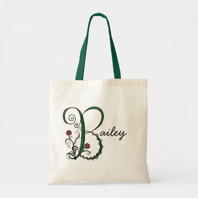 'Vine Letter B' Bag (Front)