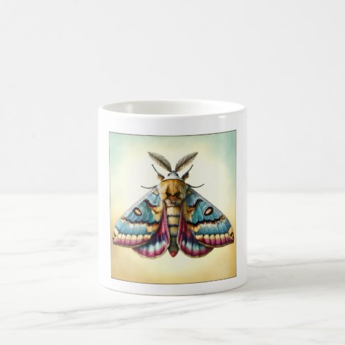 Vine Moth IREF1104 _ Watercolor Coffee Mug