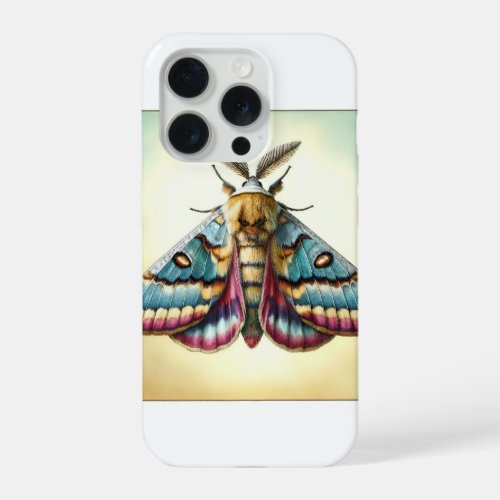 Vine Moth IREF1104 _ Watercolor iPhone 15 Pro Case