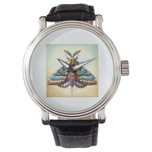 Vine Moth IREF1104 _ Watercolor Watch