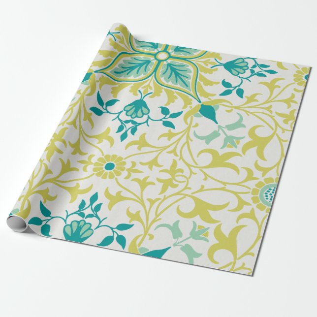Vine Pattern (by William Morris) Wrapping Paper (Unrolled)