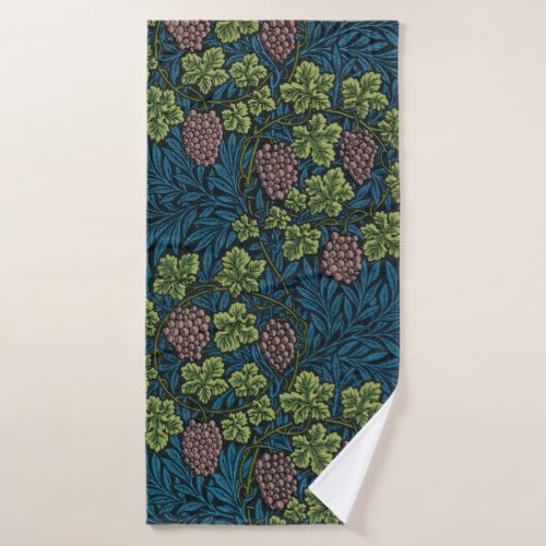 Vine Pattern William Morris Bath Towel