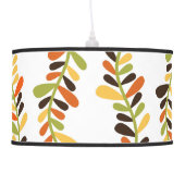 Vine Print Drum Pendant Light Ceiling Lamp (Left)