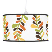 Vine Print Drum Pendant Light Ceiling Lamp (Right)