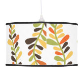 Vine Print Drum Pendant Light Ceiling Lamp (Back)