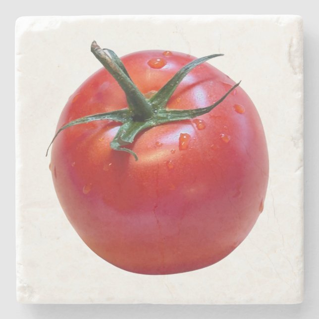 Vine-Ripened Tomato Stone Coaster (Front)