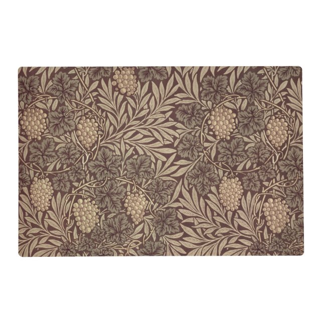 'Vine' wallpaper design, 1873 Placemat (Front)