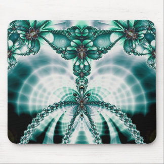 vined butterfly gate mouse pad