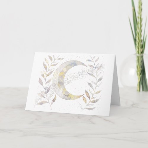 Vines and Moon  Card