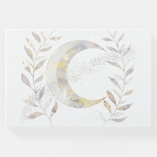 Vines and Moon Guest Book