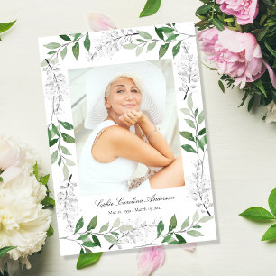 Vines & Berries Celebration of Life Program