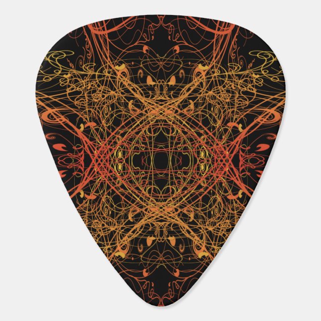 Vines Guitar Pick (Back)