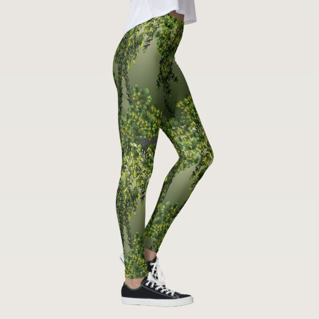 Vines in a Thunderstorm Leggings (Right)