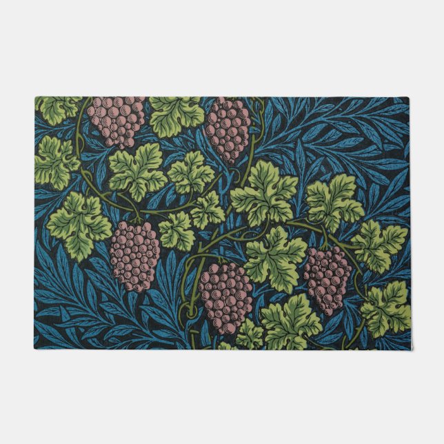 Vines Pattern, William Morris Doormat (Front)