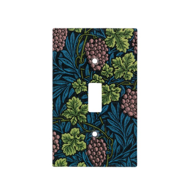 Vines Pattern, William Morris Light Switch Cover (Front)