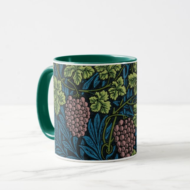 Vines Pattern, William Morris Mug (Front Left)