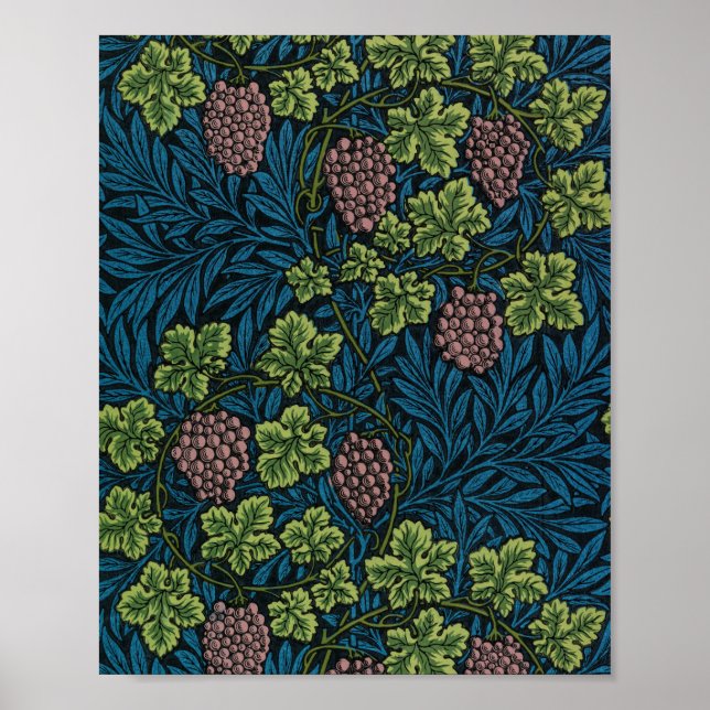 Vines Pattern, William Morris Poster (Front)