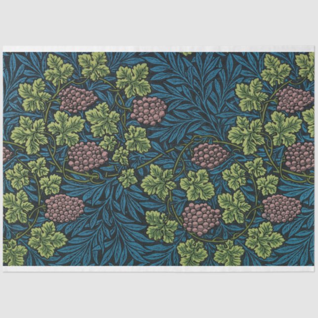 Vines Pattern, William Morris Tissue Paper (Front)