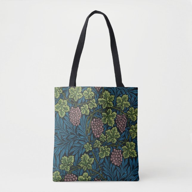 Vines Pattern, William Morris Tote Bag (Front)