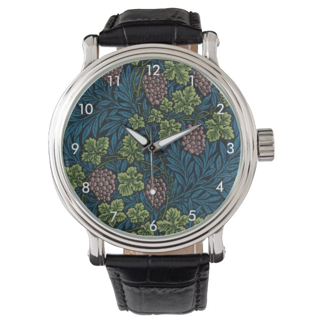 Vines Pattern, William Morris Watch (Front)