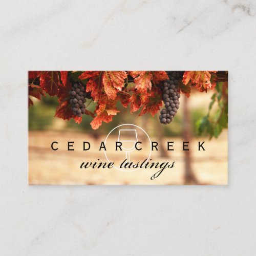 Vineyard Business Card