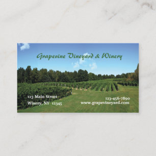 Vineyard Business Card