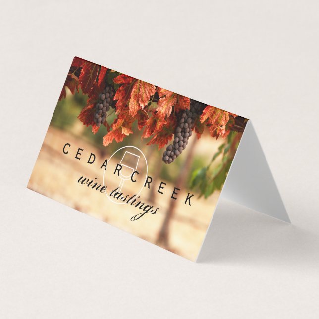 Vineyard Business Card (Front)