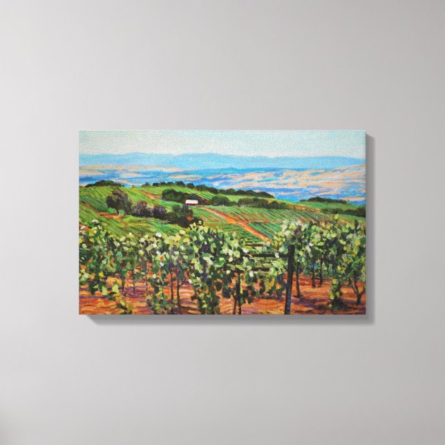 Vineyard Canvas Print (Front)