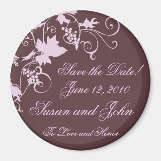 Vineyard Elegance Save the Date! Magnet