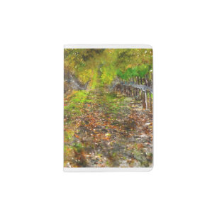 Vineyard in Napa Valley California Passport Holder