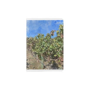 Vineyard in Napa Valley California Passport Holder