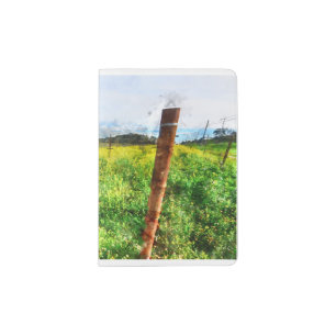 Vineyard in Napa Valley California Passport Holder