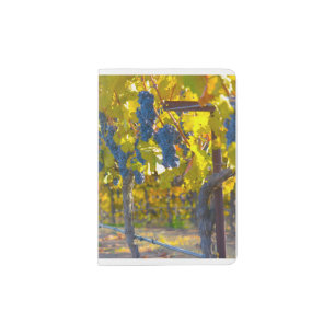 Vineyard in Napa Valley California Passport Holder