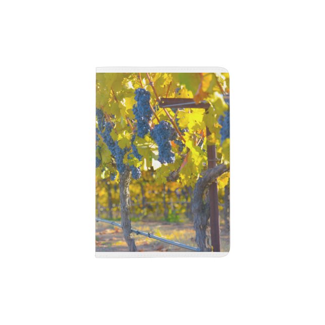 Vineyard in Napa Valley California Passport Holder (Front)