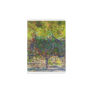 Vineyard in Napa Valley California Passport Holder